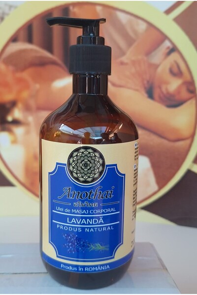 Anothai Lavender massage oil 500 ml, 100%, SPA PRODUCTS