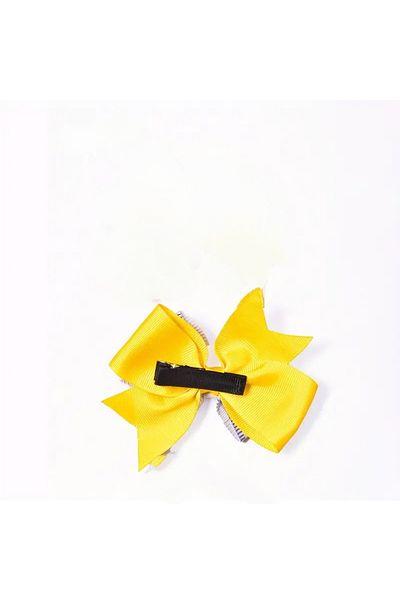 OEM Hair bows with stitch, school, kindergarten, nursery, set of 2 hair clips