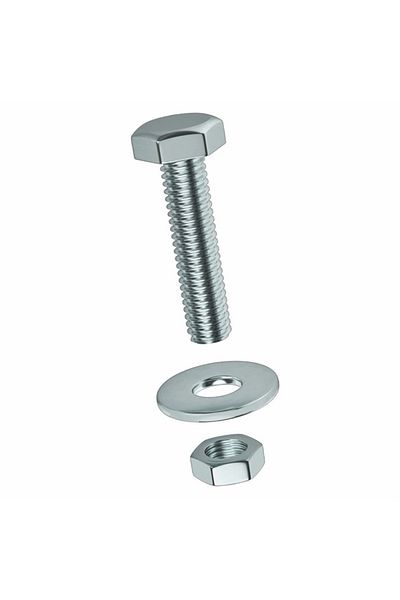 SGTT Set of 10 screws 14x80 mm with nut and washer M14