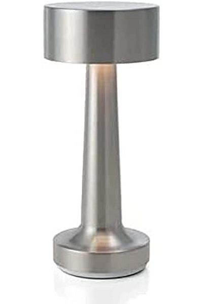 PADOM Table Lamp,Modern Rechargeable Cordless Touch Sensor LED Desk Lamp 3 Ways Dimming, with USB Co