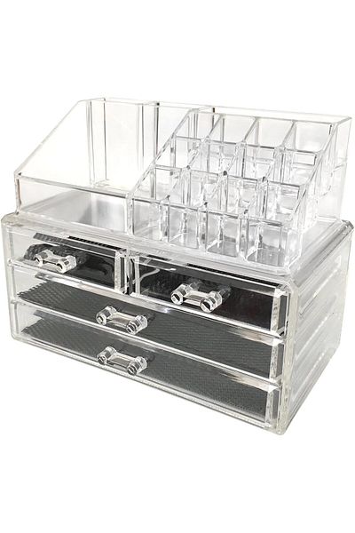 Türkiye Acrylic Makeup Organizer Cosmetic Organizer Jewelry and Cosmetic Storage Display Boxes