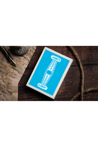 Bicycle بطاقات جيري ناجت آيسي بلو ماركيد للعب