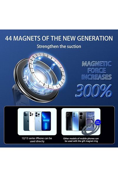 erorex Compatible Magsafe Car Mount Car Vent 360 Rotation Magnetic Phone Holder Car, Cell Phone Holder