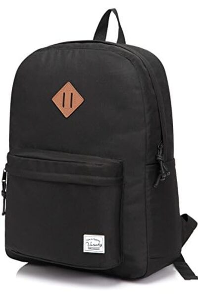 VASCHY Backpack for Women Men, Lightweight School Bag Water Repellent