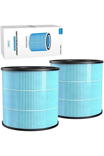 AIRTOK Air Purifier AP0601 Replacement Filters 2-Pack, H13 True HEPA Filter, Activated Carbon Filter