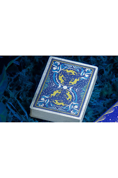 Derya Bilardo Under the Moon Midnight Blue Playing Cards - Jocu