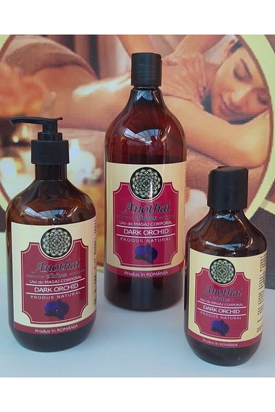 Anothai Dark Orchid Massage Oil 300 ml, 100%, SPA PRODUCTS