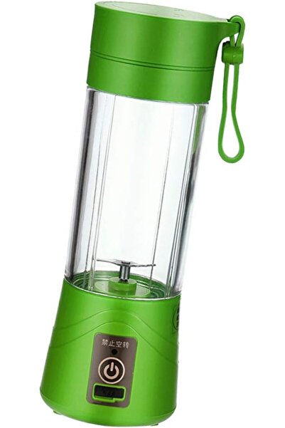 erorex Portable Juicer Blender Electric Usb Rechargeable Fruit Mixer Light Green, As Described