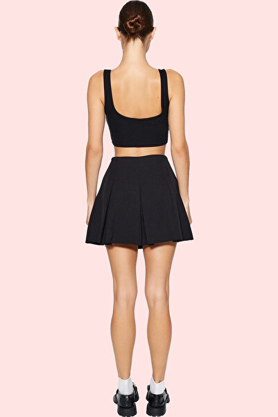 PayBuy Women's Fashion Shorts Skirt Wide Leg Pleated Woven Casual Weekend Summer Shorts with Belt