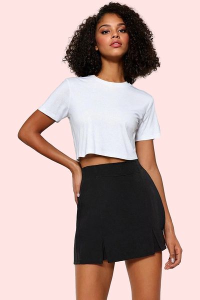 PayBuy Women's Fashion Shorts Skirt High Waist Narrow Leg Finike Woven Summer Shorts Daily Use