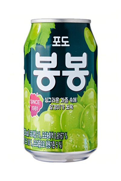 Haitai بودو بونغ بونغ، ​​مشروب عنب 238 مل × 72 قطعة