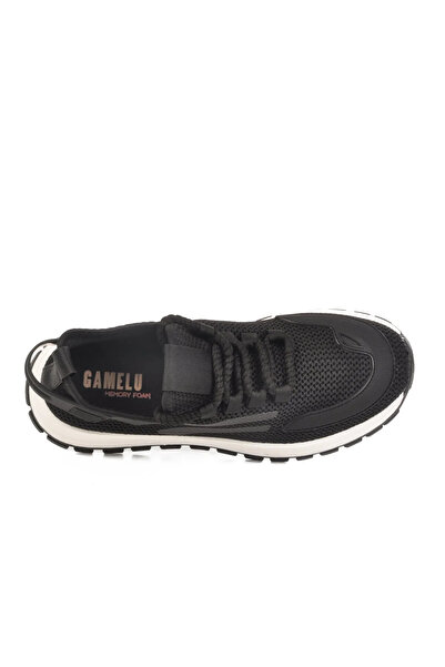 GAMELU Μαύρα casual ανδρικά αθλητικά παπούτσια