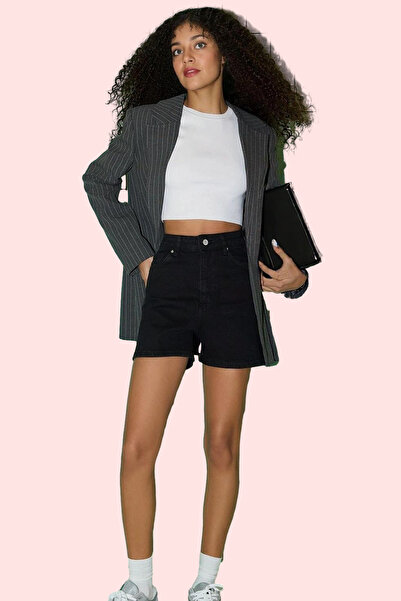 PayBuy Women's Fashion High Waist Denim Shorts City Tooling Pipe Leg Casual Summer Weekend Where the Style Meets