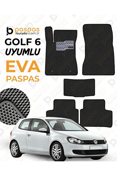 Genel Markalar Golf 6 Uyumlu Hücreli Premium Eva Paspas Seti