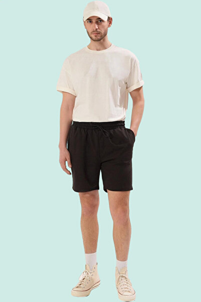 PayBuy Ανδρικά μοντέρνα βασικά κανονικά σορτς Πολύ άνετα σορτς με σωλήνα με πόδια καθημερινά καλοκαιρινά σορτς Σαββατοκύριακου