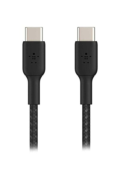 Belkin كابل مضفر من USB-C إلى USB-C (كابل شحن سريع USB Type-C لأجهزة Samsung ...