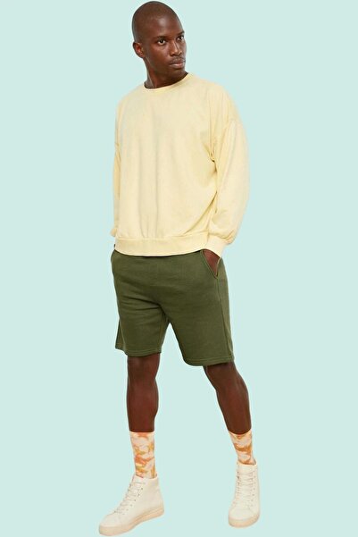 PayBuy Men's Fashion Short Size Relaxed Shorts Solid Pattern Comfortable Daily Use Weekend Summer Shorts
