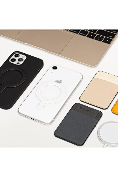 erorex Universal Magnet Sticker For All Smartphones & Iphone Series (White)