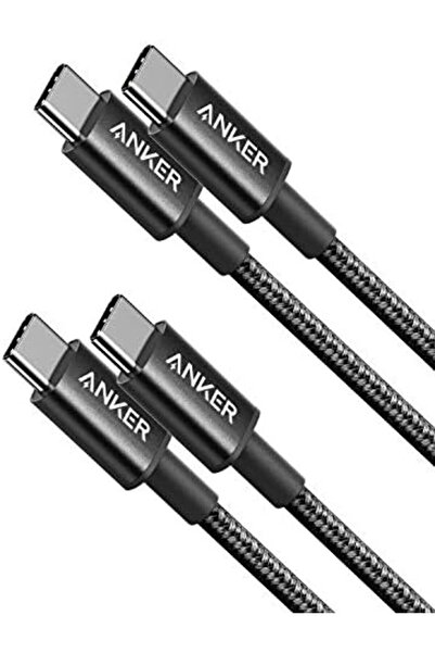 Anker USB C to USB C Cable, Type C 60W Fast Charging Cable (3.3FT, 2Pack)