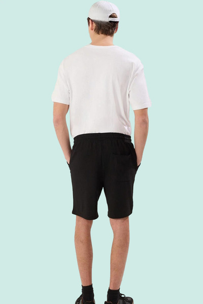 PayBuy Ανδρικό σορτς με υφαντό πικέ μόδας κανονική μέση ίσια σιλουέτα Άνετο καλοκαιρινό καθημερινή χρήση Μοντέρνο σχέδιο