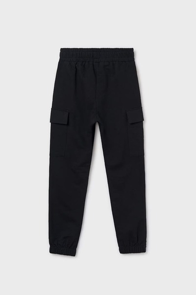 MAYORAL Girls' Cargo Pocket Jogger Pants - Black