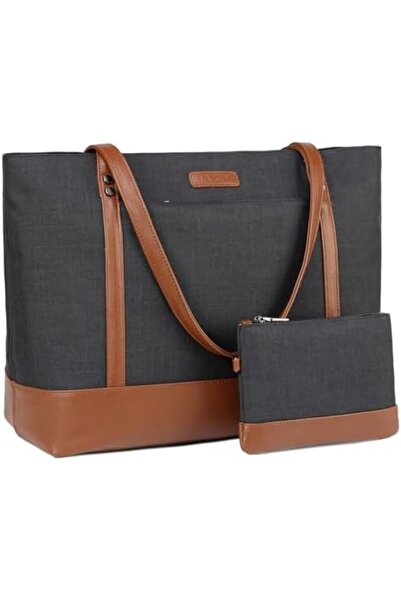 VASCHY Laptop Tote Bag for Women, Large 15.6inch Computer Teacher Bag Purse Briefcase for Travel,Wor