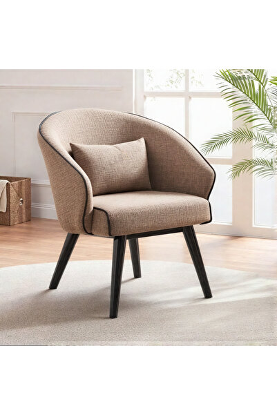 Ebticar Fabric Armchair-Brown comfort and elegance, making it the perfect piece to elevate your home décor