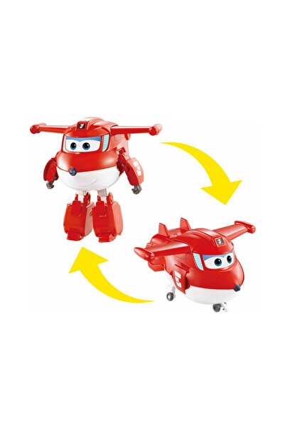 Feyza Oyuncak Super Wings Electric Heroes Dönüşen Jett 12 Cm - Harika Kanatlar