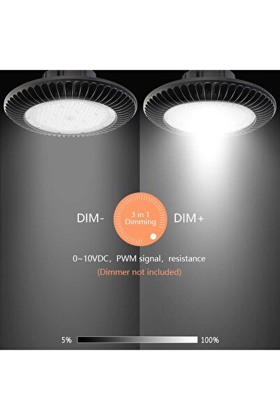 OEM Lampă industrială din aluminiu, eficiență A+, alimentare 100-240V, putere 28000LM