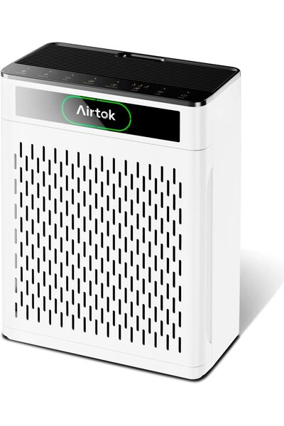 AIRTOK Air Purifiers for Home Large Room, Air purifier for Home, PM 2.5 Display Air Cleaner for Bedr