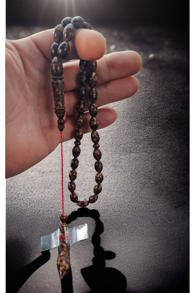 MERCAN-I ALA BADEM KESİM KOKULU SİSTEMLİ İMZALI TARÇIN TESBİHLER