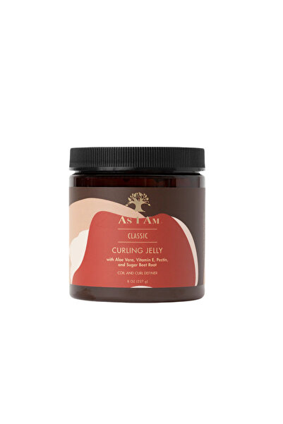 As I Am جيلي تجعيد الشعر، يقلل من التجعد، يقلل من الانكماش، يحبس الرطوبة - 227 جم