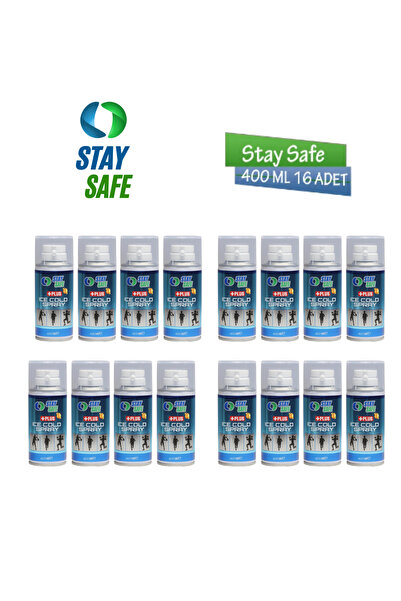 Stay Safe Sporcu Sağlığı & Anestezik Ve Lazer Epilasyon Için Soğutucu Sprey 4...