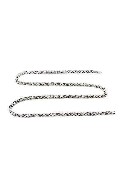PİGADO 316L Stainless Steel King Chain Men's Necklace 60 cm