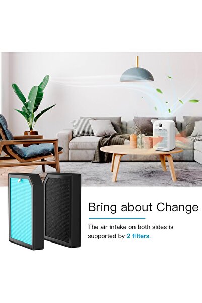 Generic Aircillin AP1501 Replacement Filters 4-Pack - H13 True HEPA & Activated Carbon