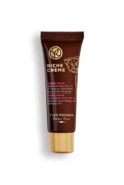 Yves Rocher Yaşlanma Karşıtı ve Nemlendirici El Kremi – SPF30 Günlük Koruma