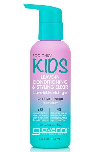 Giovanni Eco Chic Kids Leave-In Styling Children's Hair Care Cream 133ml