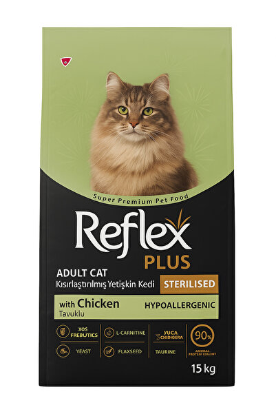 Reflex Kısırlaştırılmış kedi maması 15 kg [YENİ PAKET]