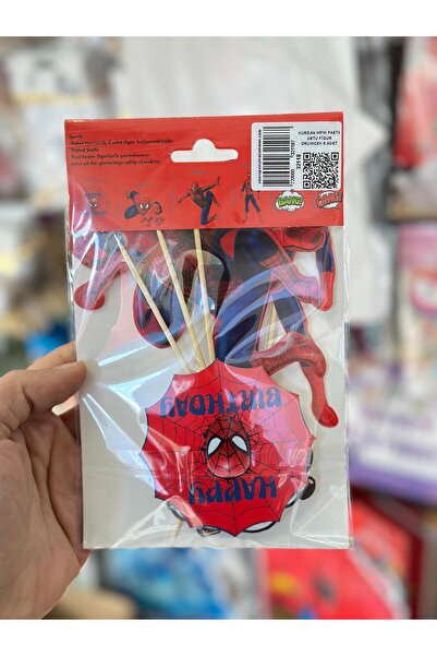 Adana Pasta Malzemeleri كوردان MFM شكل العنكبوت على الكيك 6 قطع