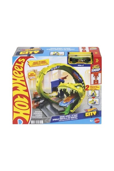 mattel Πίστα επίθεσης φιδιού Hot Wheels City Spiral