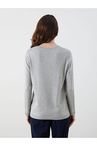 LC Waikiki Pulover pentru femei LCW Crewneck cu dungi (W5)