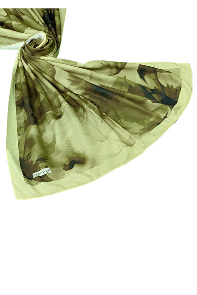 mim eşarp شال قطن ناعم منقوش بالزهور من إيسنور مقاس 75 × 190 سم – مناسب للاست...