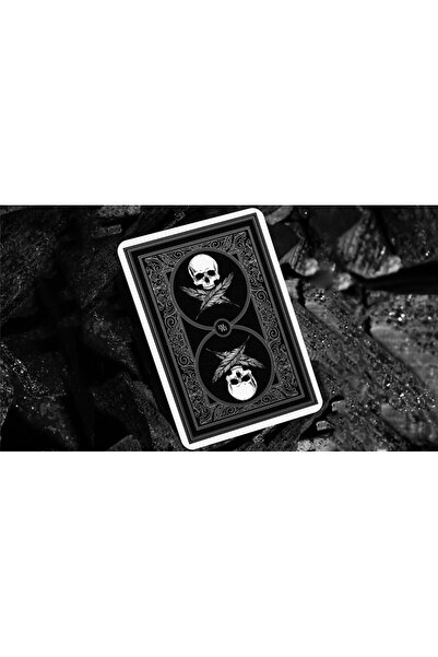 Derya Bilardo Feather & Bone: the Chrome Hearts (Foil) Playing Cards – Joel Meyers