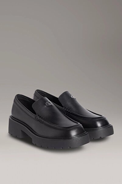 Calvin Klein COMBAT LOAFER HW LTH Loafer Ayakkabı