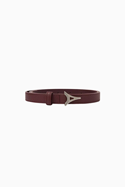 MANIERE DE VOIR Eiffel Slim Vegan Leather Belt