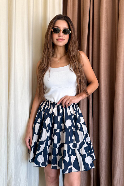 ModaPlaza Women's Mykonos Mini Skirt
