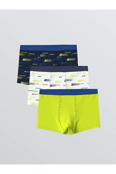 LC Waikiki Lcw Printed Boy Boxer 3-Piece (W5)