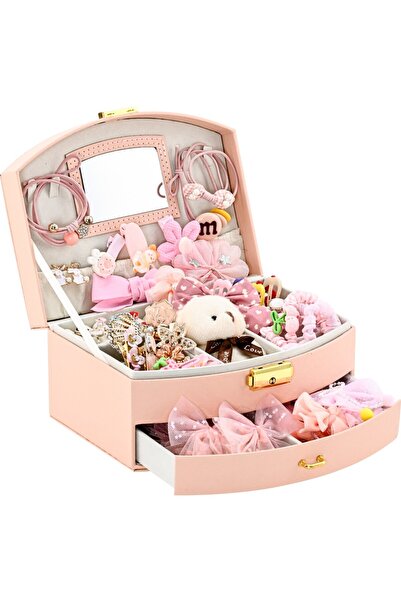 Bloomie's Bloomie 148 Parça Saç Süsleme Aksesuarları Kutusu Oyuncak