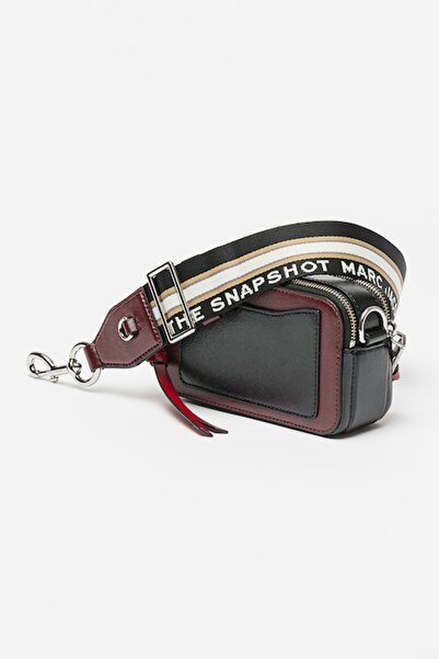 Marc Jacobs The Snapshot leather crossbody bag, Plum (Violet pruna)