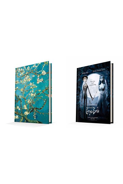 DEFFTER Set de 2 caiete Corpse Bride și Almond Blossom